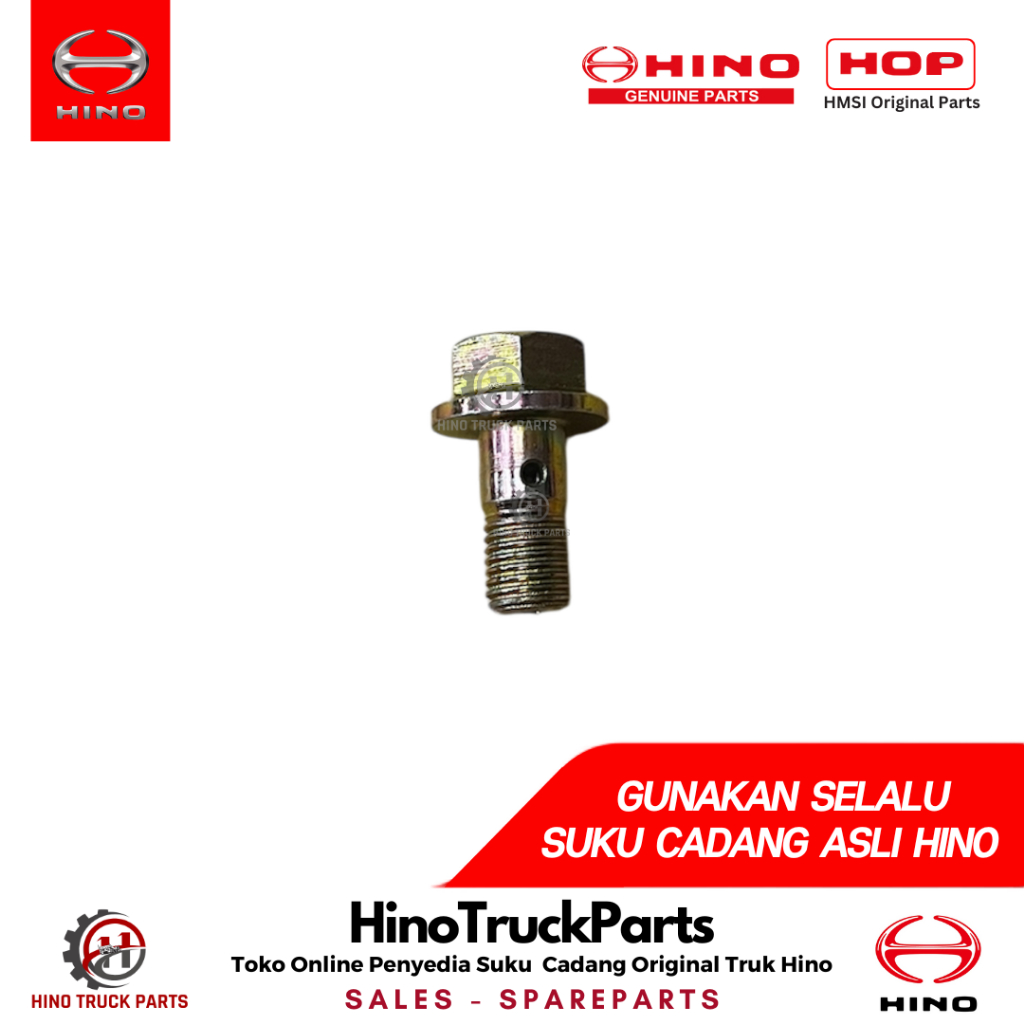 Baut Nozzle Baut Nosel Baut Pipa Solar Baut Pipa Cacing Hino Dutro Asli
