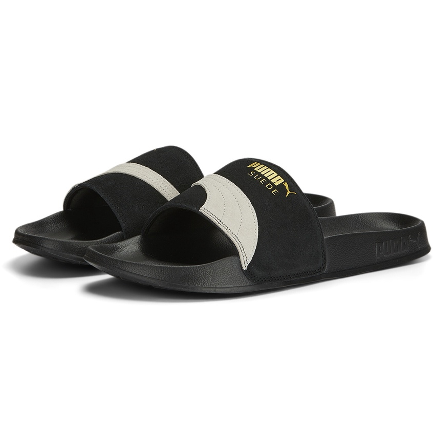 Puma Sandal Slide Leadcat 2.0 Suede Og Black- Whi 389117 01