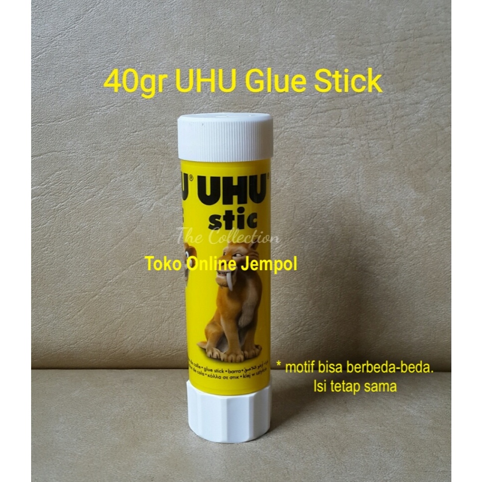 

Lem UHU 40gr UHU Stic glue stick lem kertas perekat stationary stik paper glue ATK0107UHU