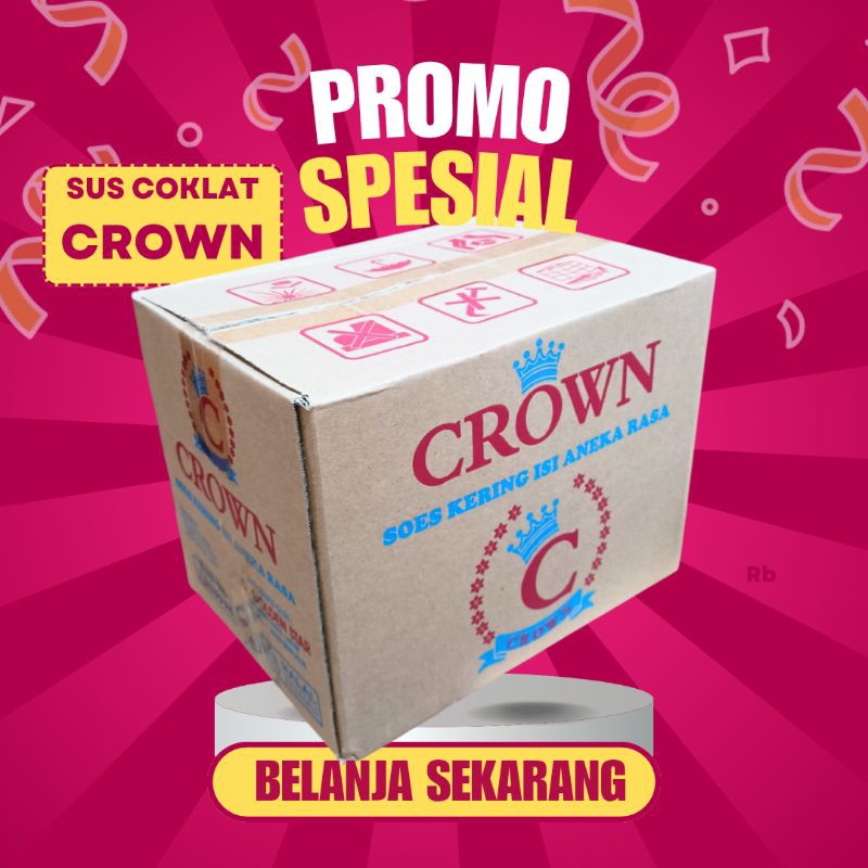 

Sus Coklat soes coklat Super merk crown kemasan dus 2kg