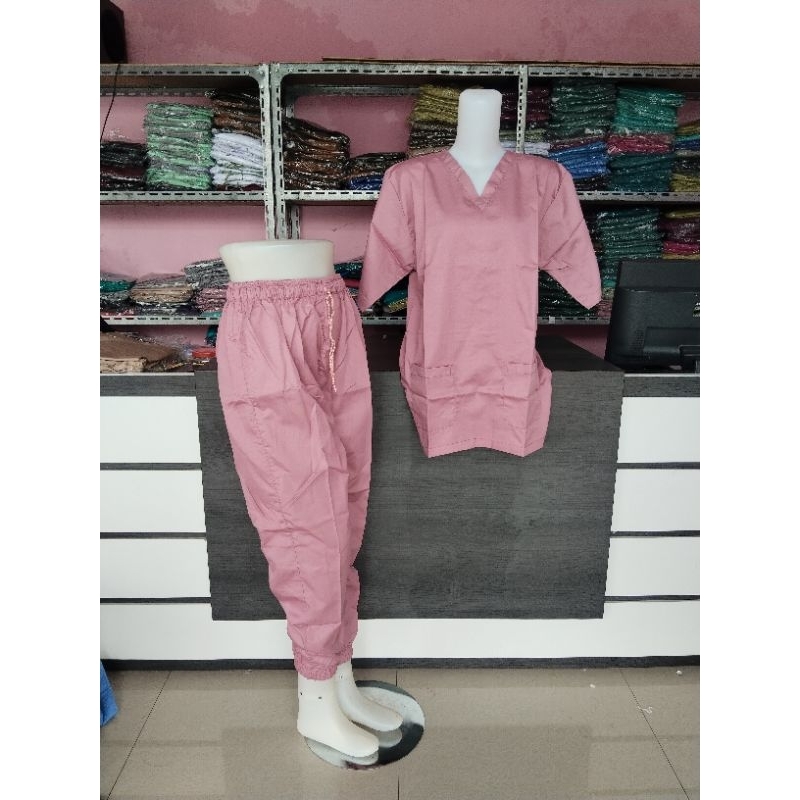 [ HARGA KHUSUS EDISI LEBARAN ] CELANA SAJA Celana OK celana medis celana OK medis scrub American dri