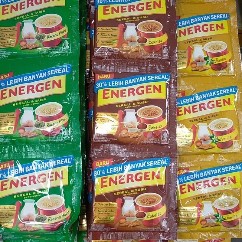 

Energen 1renceng isi 10 sachet
