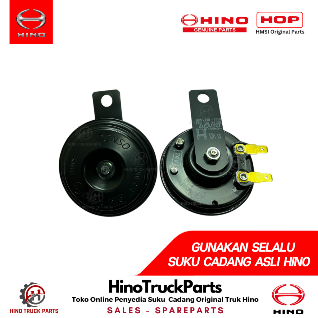 Klakson Hino 500 24Volt Asli