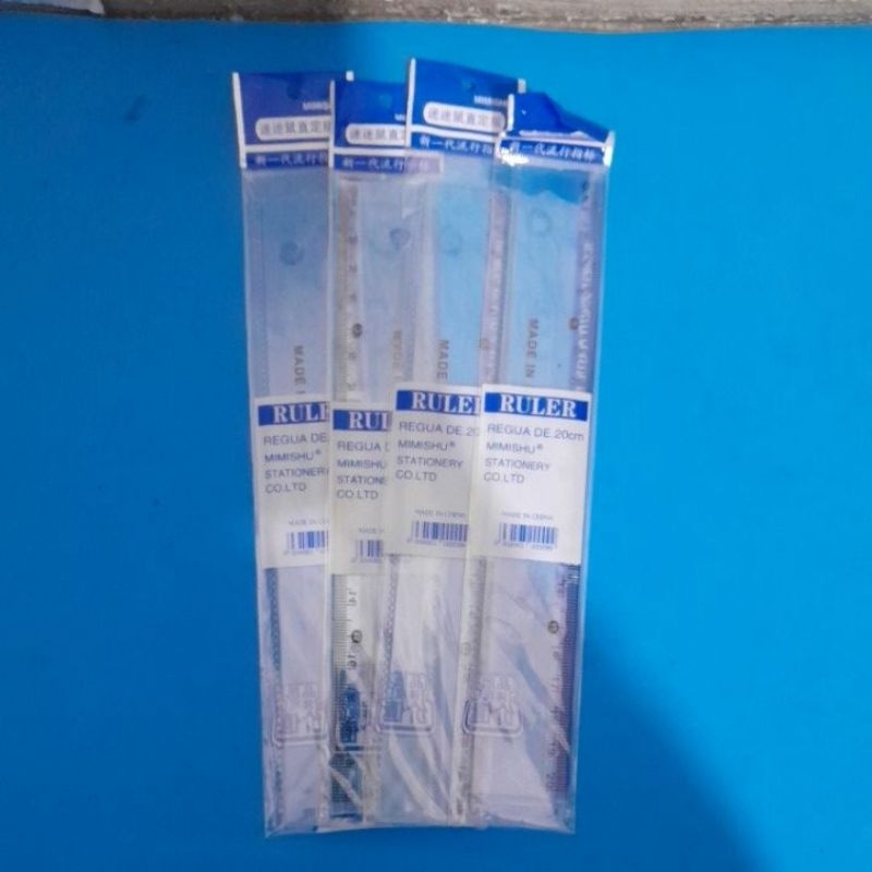 

penggaris bening 20cm