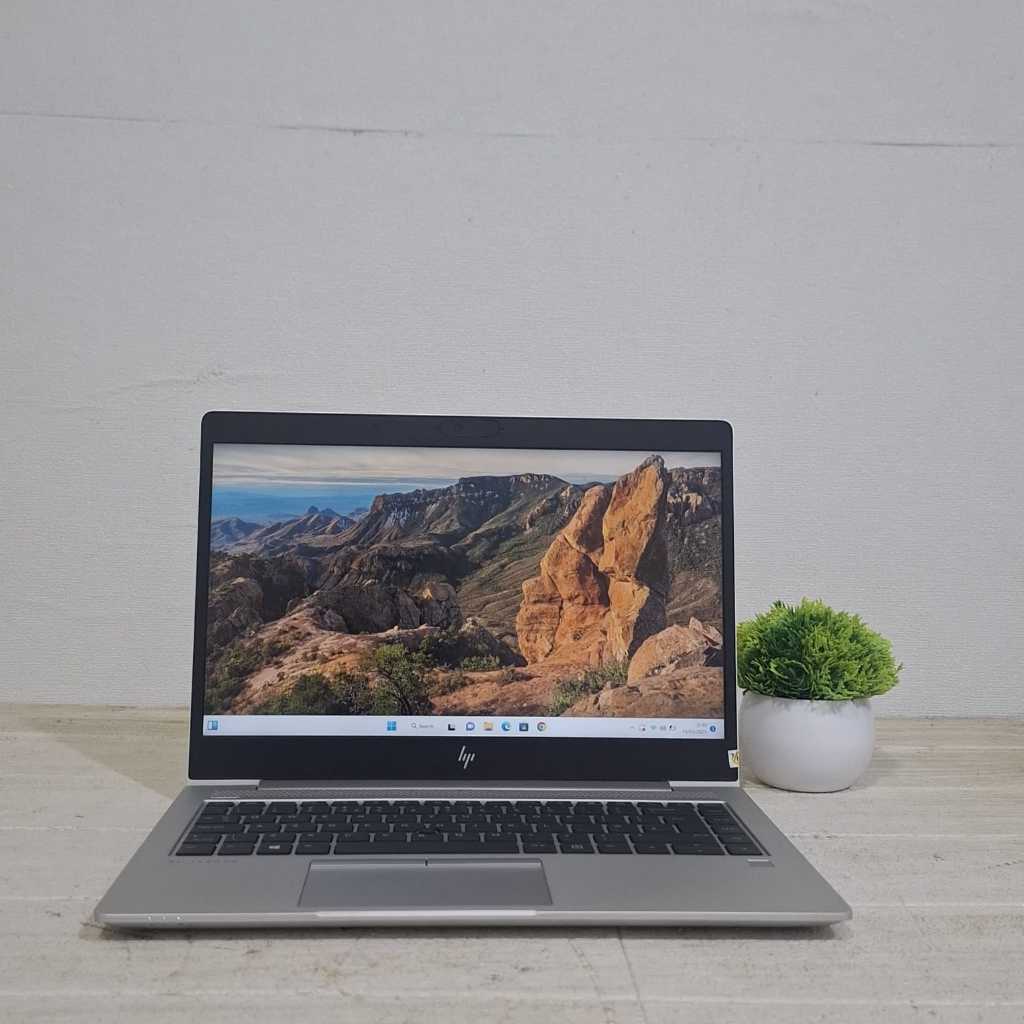 HP ELITEBOOK 745 G5 Ryzen 5 pro RAM 8 GB SSD 256 GB Layar FHD 14"