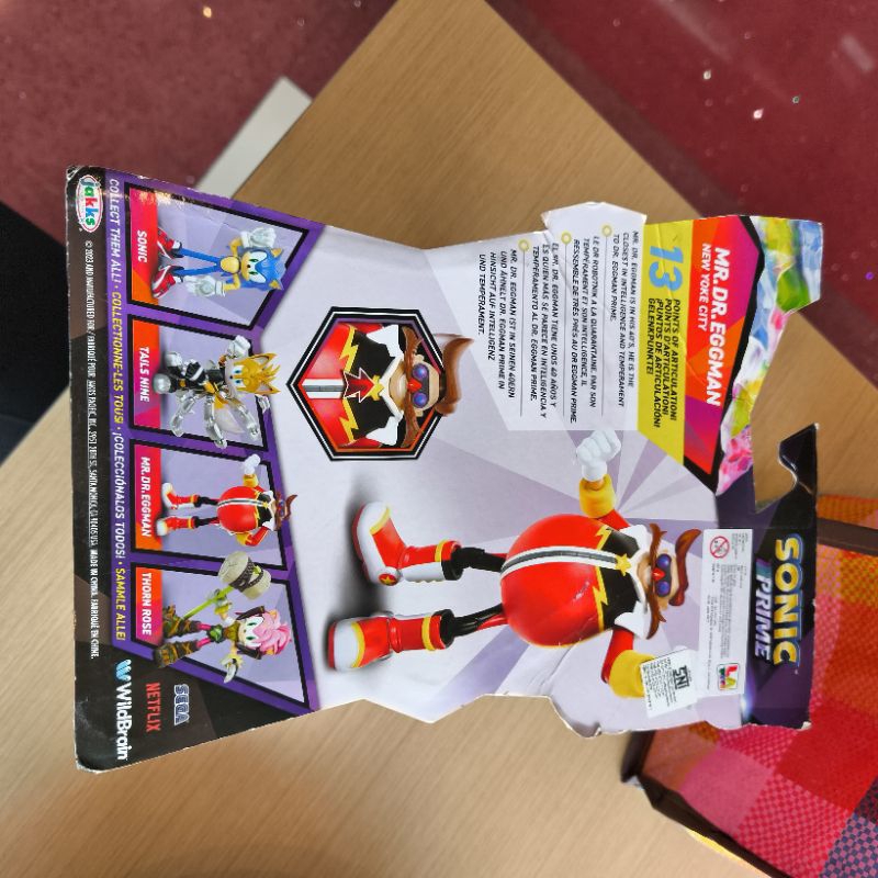 Sonic Prime Dr Eggman Jakks