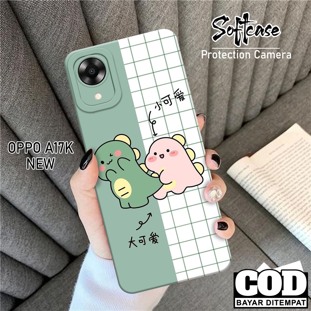 Case Hp OPPO A17K 2022 - Softcase OPPO A17K Terbaru - Casing OPPO A17K - Kesing OPPO A17K - Silikon 