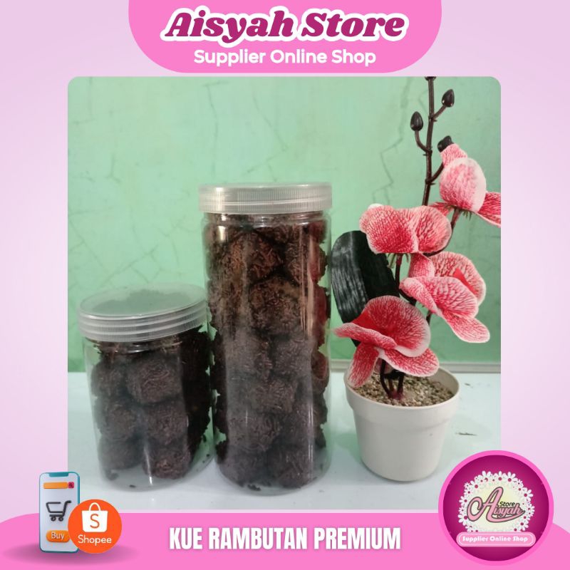 

KUE RAMBUTAN (BOLA COKELAT MESES)