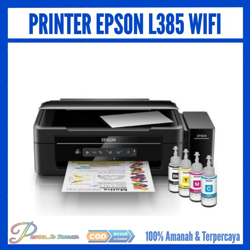 PRINTER EPSON L385 PRINT SCAN COPY WIFI