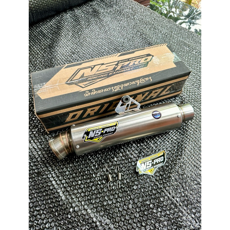 Selincer knalpot Ns-pro racing kompetisi 30cm sarangan full inlet 50 free box