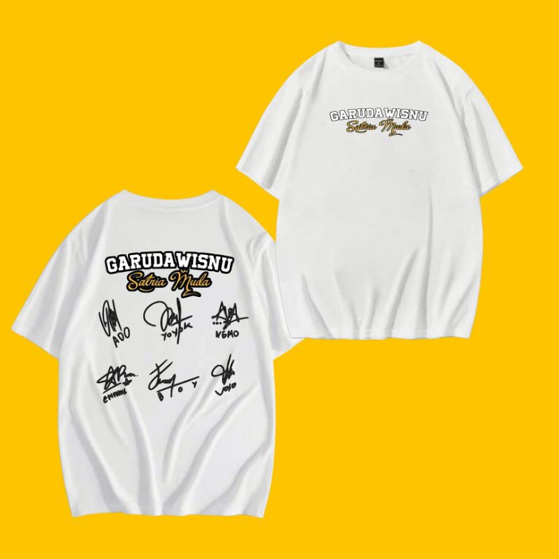 Kaos Anak Gwsm Tanda Tangan Dengan Terbaru Model Berbeda Baju Gwsm Garuda Wisnu satria muda fashion