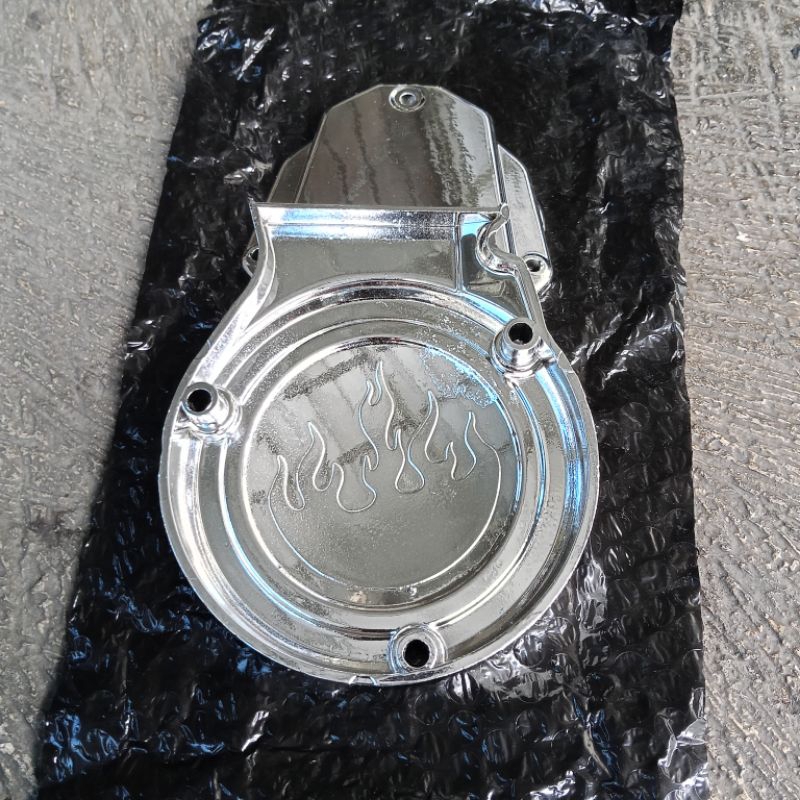 COVER TUTUP BLOK BAK MAGNET KOPLING RX KING TRANSPARAN