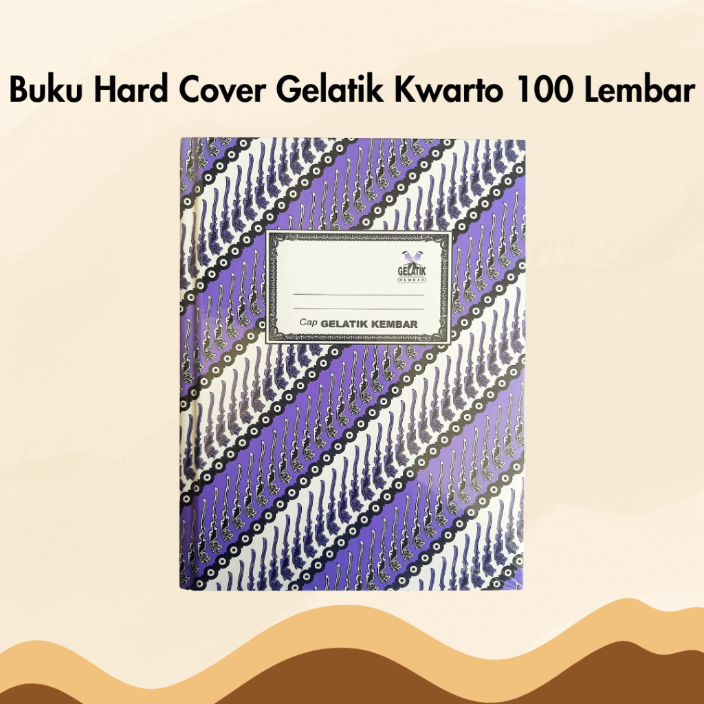 

Buku Kwarto Hard Cover Gelatik Kembar Isi 100 Lembar Quarto A5