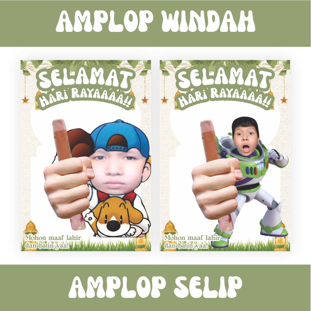 

AMPLOP SELIP WINDAH BASUDARA MEME | IDUT FITRI LEBARAN | PECI | ISI 12 PCS