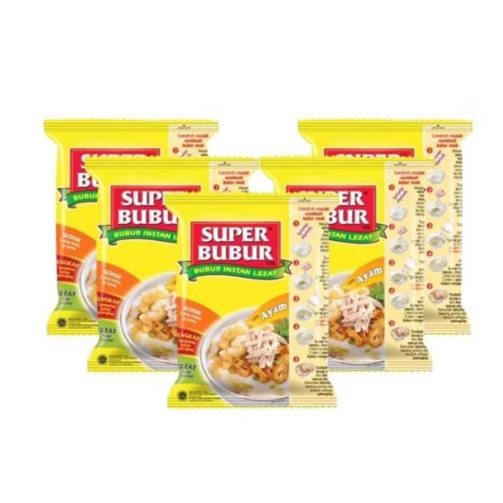 

Super Bubur ayam instant 45gr x 5pcs