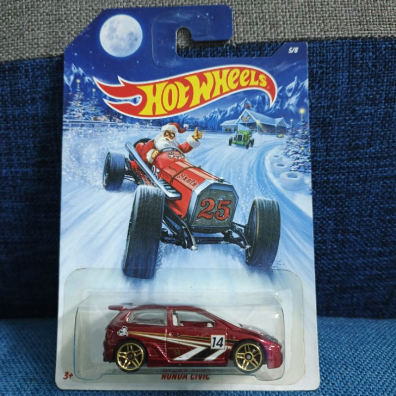 Hot Wheels Honda Civic Holiday Hot Rods