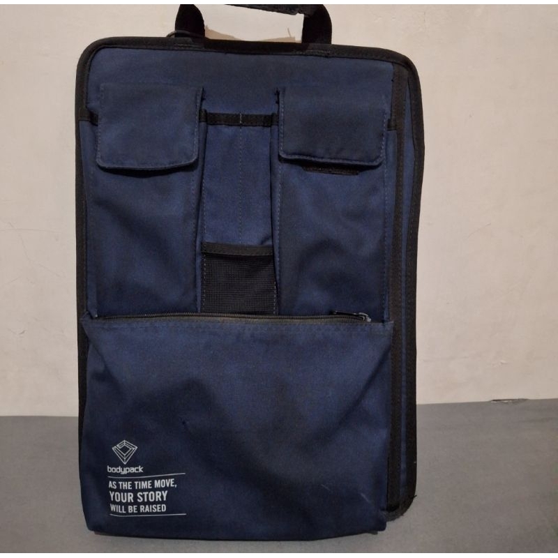 tas laptop bodypack navy