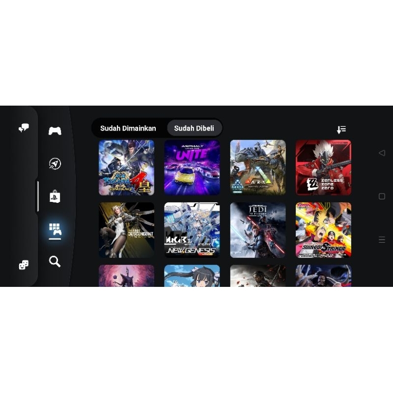 GAME PACK PS4 AKUN SHERING