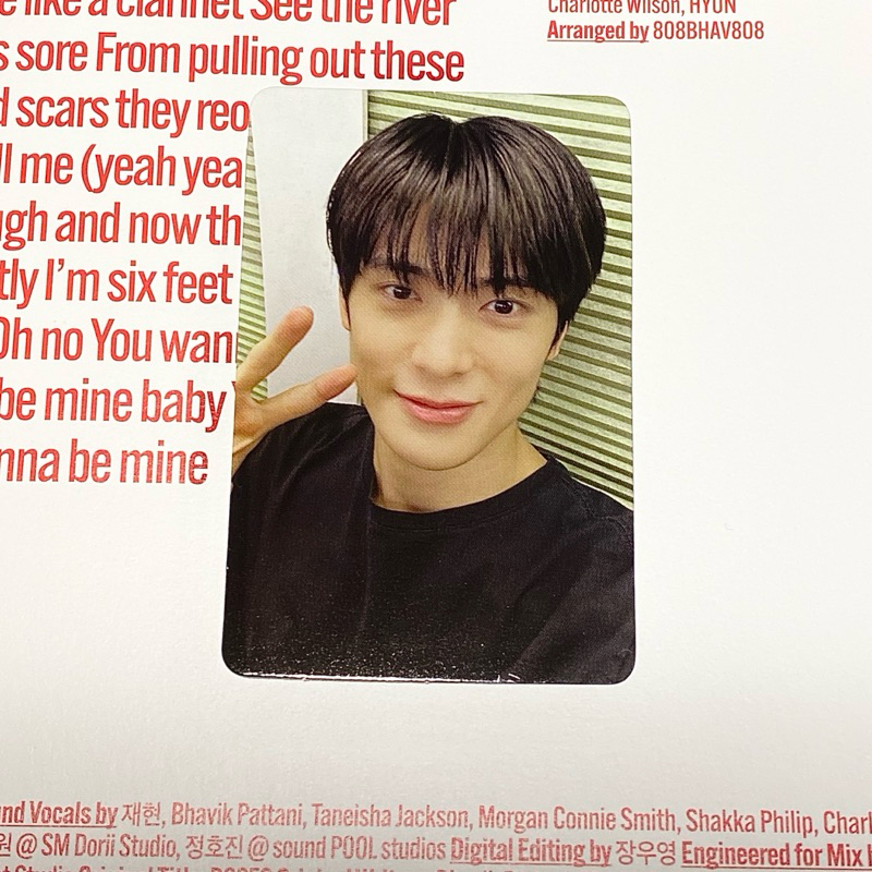 PHOTOCARD OFFICIAL JAEHYUN FACT CHECK KAOS HITAM THAILAND POB