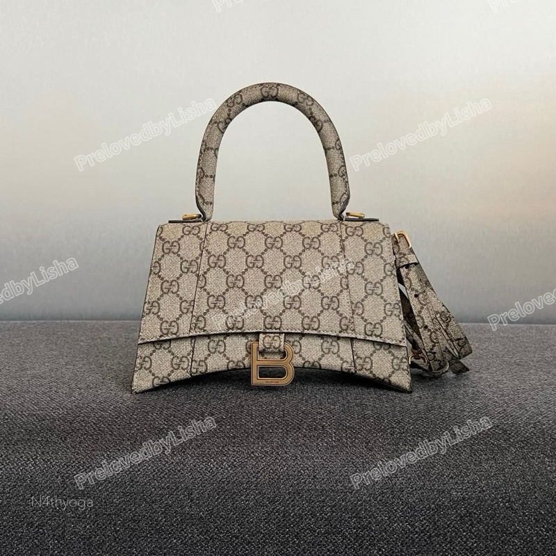 Preloved Balenciaga Hourglass x gucci original authentic