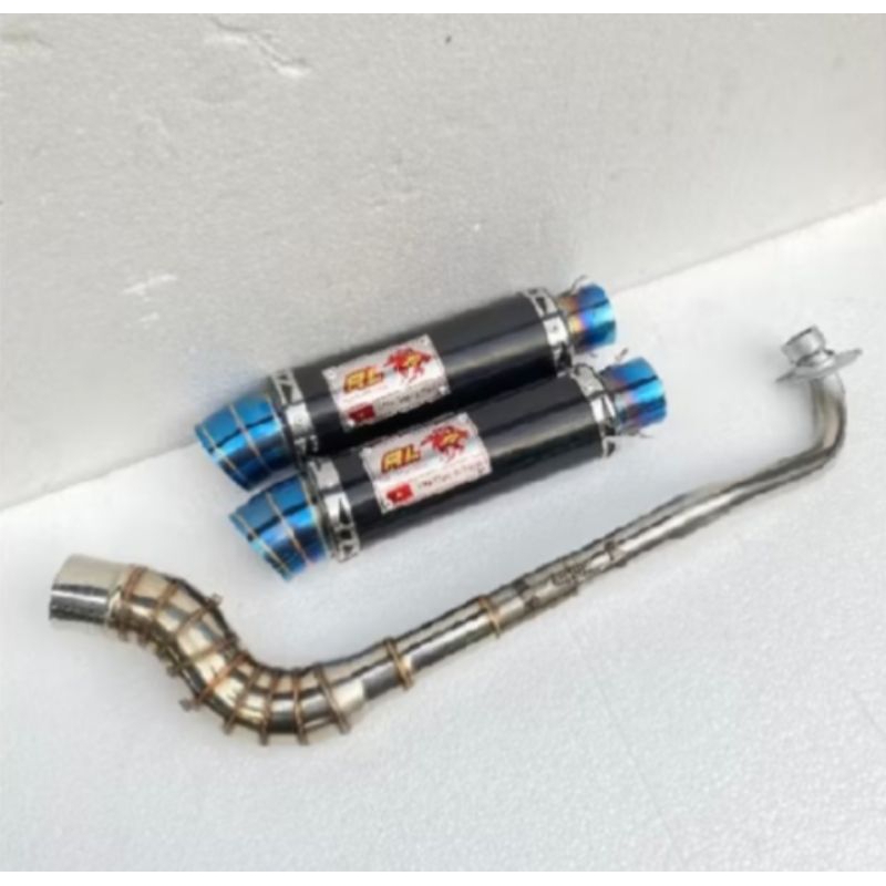 Red Leo Exhaust Racing 51mm PNP EX5 Legenda Future 125 Wave 125/110/100 Dash 110/125 Srl 115 Kriss 1