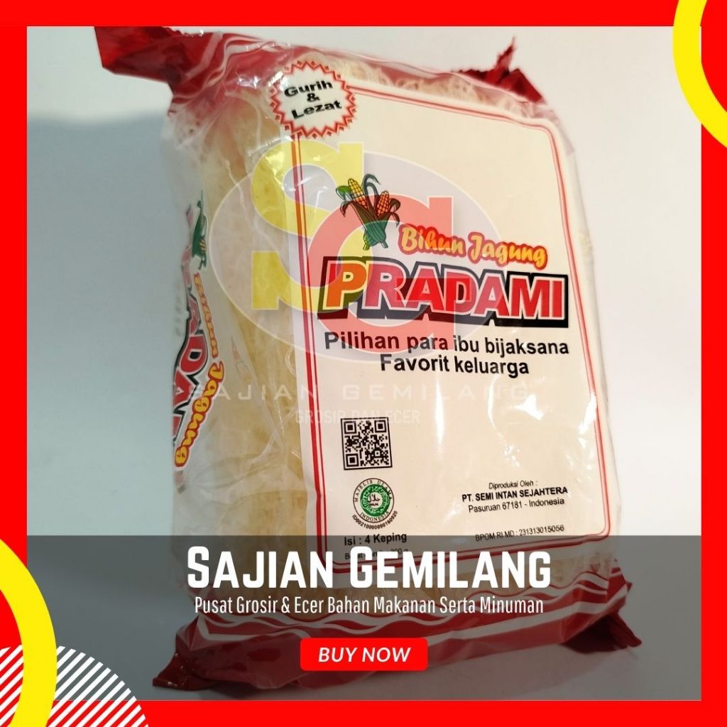 

Bihun Jagung Pradami 300gr - Grosir Sajian Gemilang