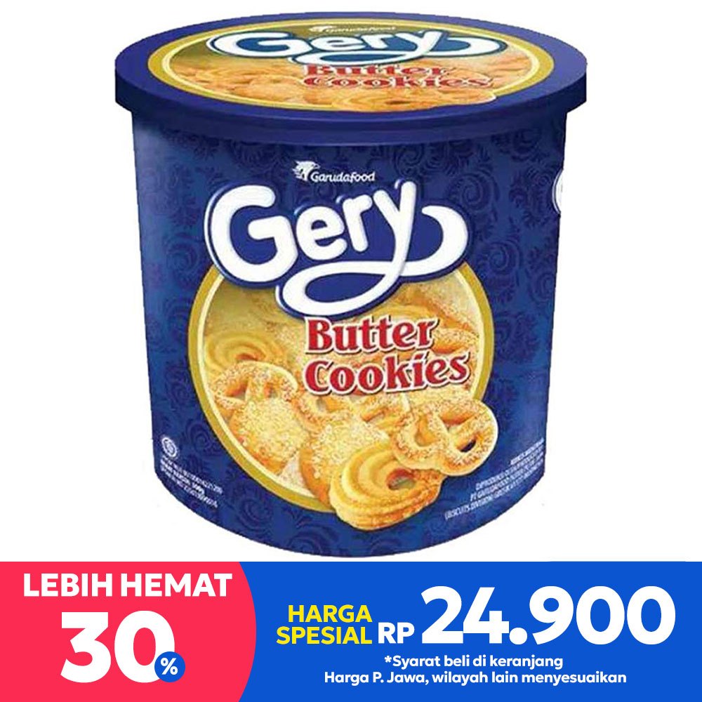 

Gery Butter Cookies 300g – Kelezatan Klasik dengan Aroma Mentega yang Harum!