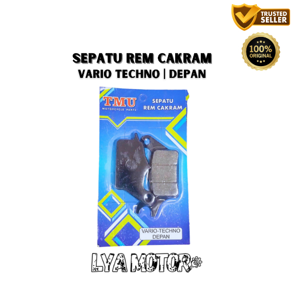 Sepatu Rem Cakram / Kampas Rem Cakram Motor Depan Vario Techno, Beat New, Spacy, Vario New, Scoopy