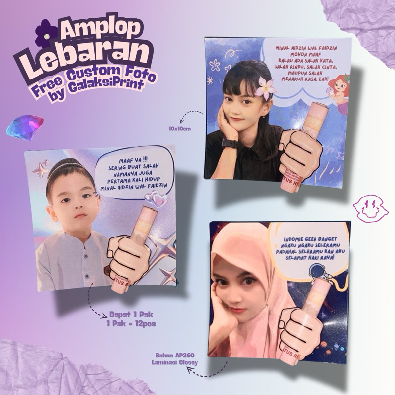 

AMPLOP LEBARAN CUSTOM FOTO