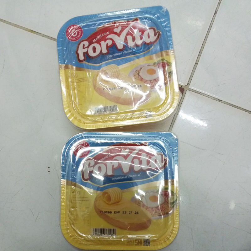 

New Arrival Forvita Margarin 200gram Cup