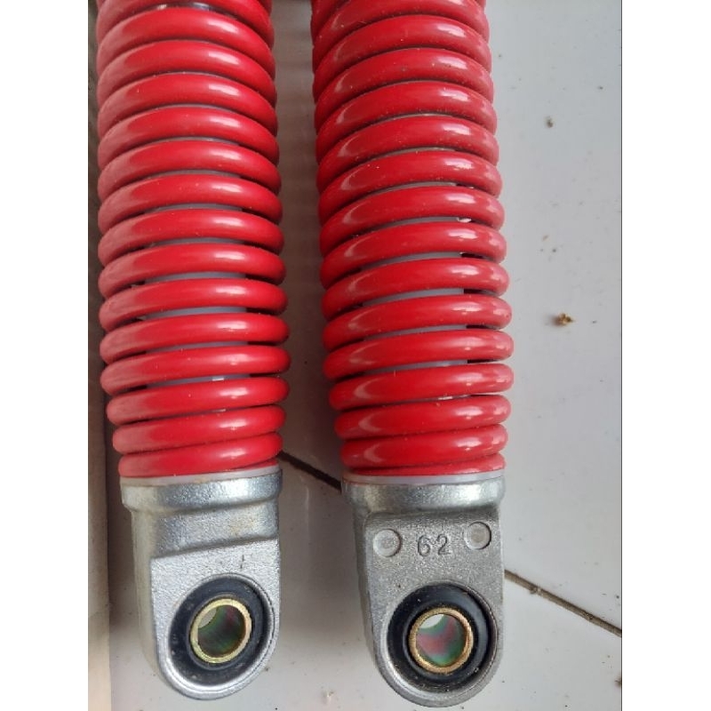 shok belakang yamaha fiz r merah original new old stok