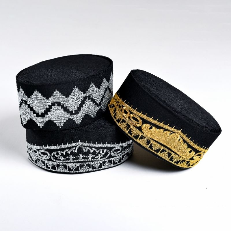 Ethnic Lampung Official - Peci Bordir Lampung - Peci Tapis Khas Lampung - Budaya Lampung - Perlengka