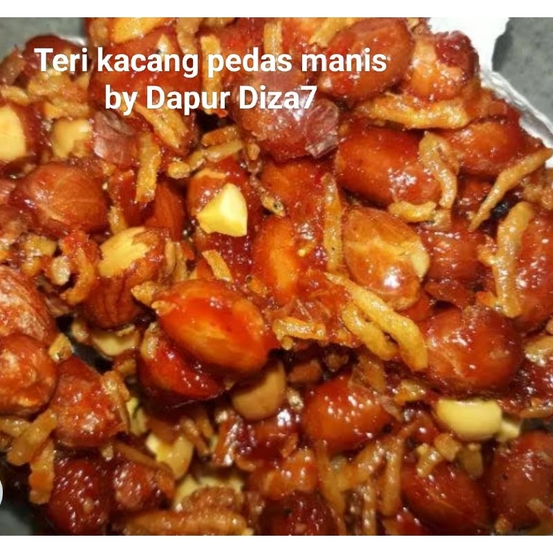 

Teri kacang pedas manis