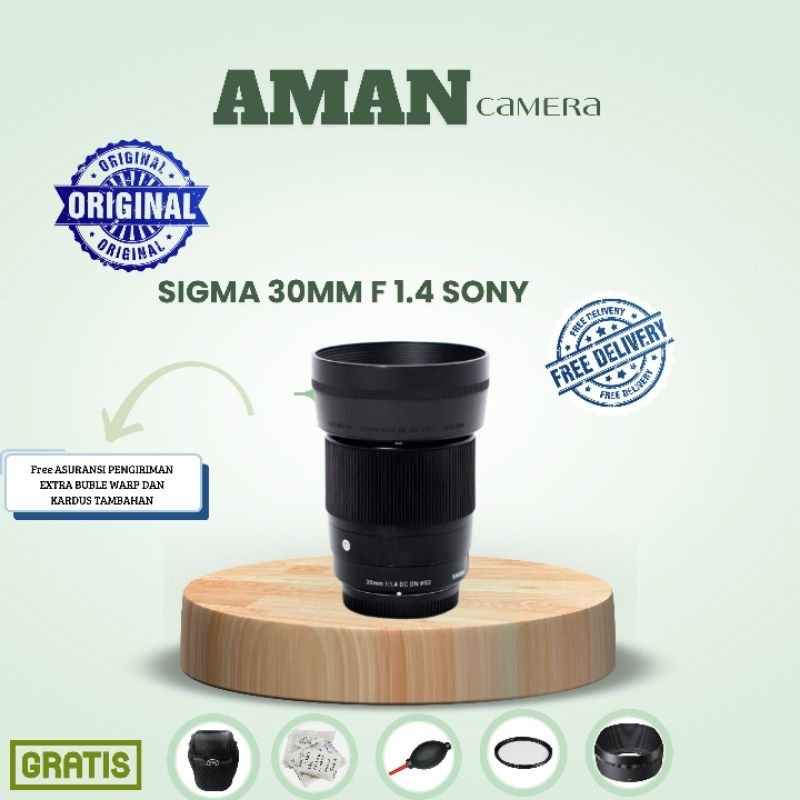 LENSA SIGMA FOR SONY 30MM F1.4