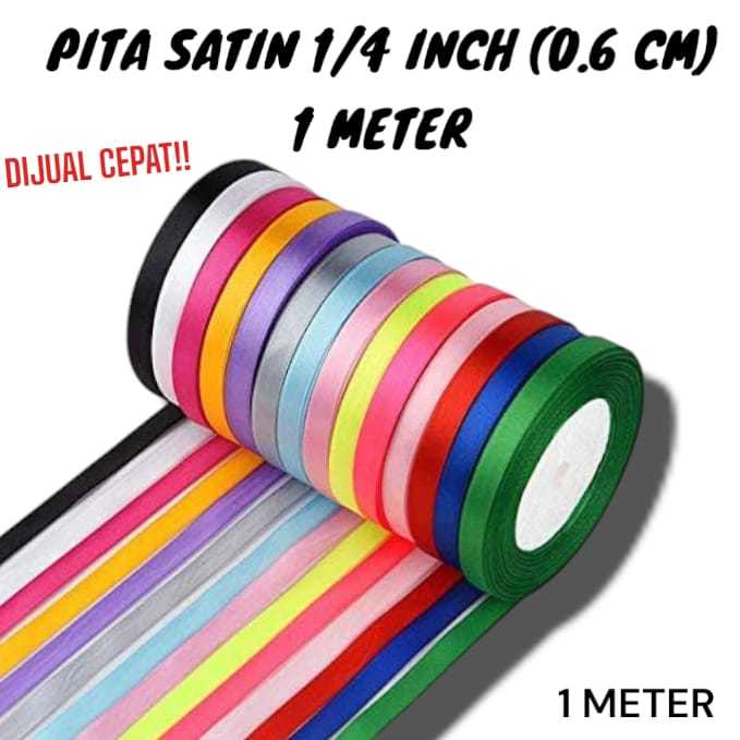 

PITA SATIN 1/4 INCH (0,6CM)