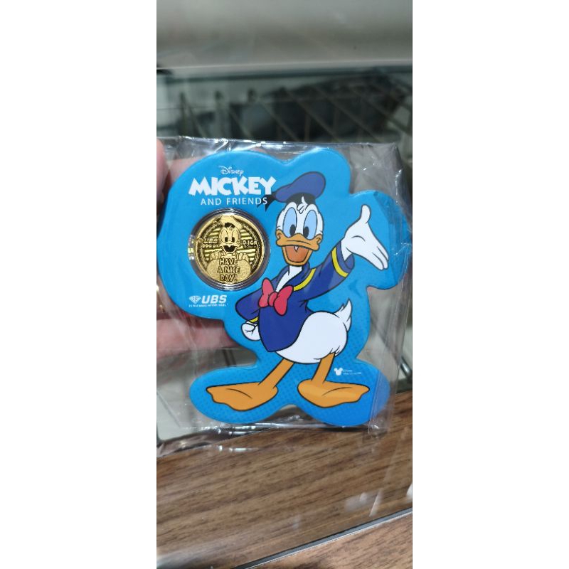 Logam Mulia UBS donald duck 0,1gram