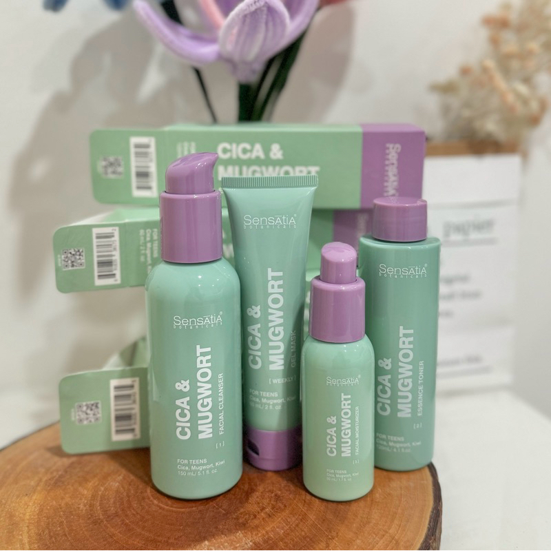 Sensatia Botanicals teens skincare preloved like new