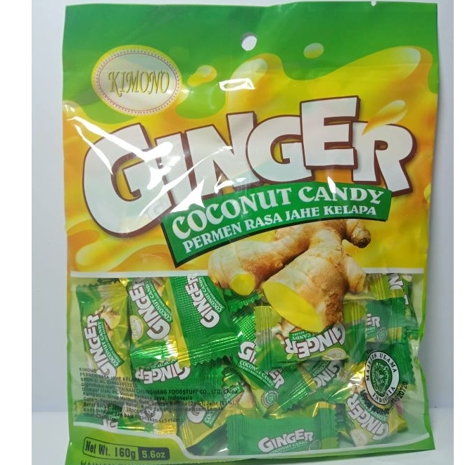 

Permen Ginger Permen Jahe Kelapa Coconut Candy