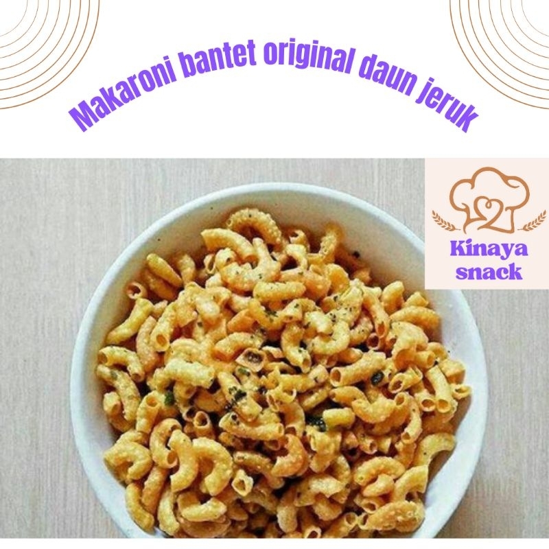 

Makaroni Bantet Original Daun Jeruk 500 gram 1 kg Asin gurih renyah