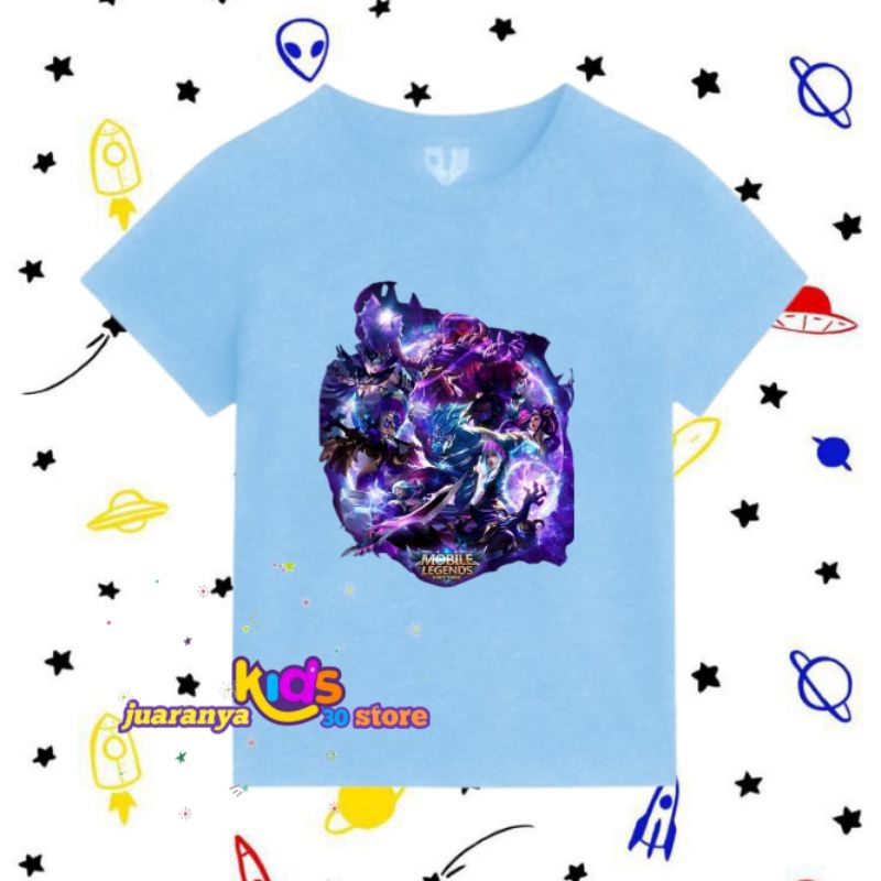 BAJU ANAK MOBILE LEGENDS KAOS ANAK MOBILE LEGENDS