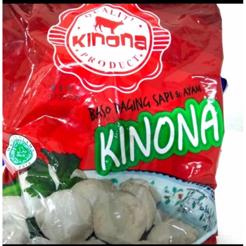 

bakso kinona 50 butir / bakso sapi dan ayam Kombinasi 50 butir kinona
