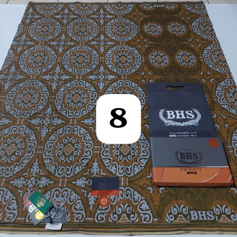 Sarung BHS Infinity Batik silver