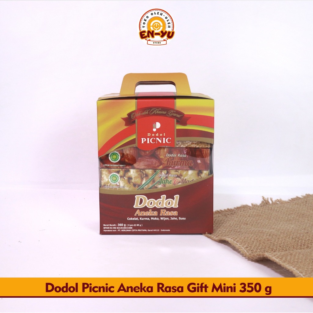 

Dodol Garut Asli Original PICNIC Gift Mini Aneka Rasa