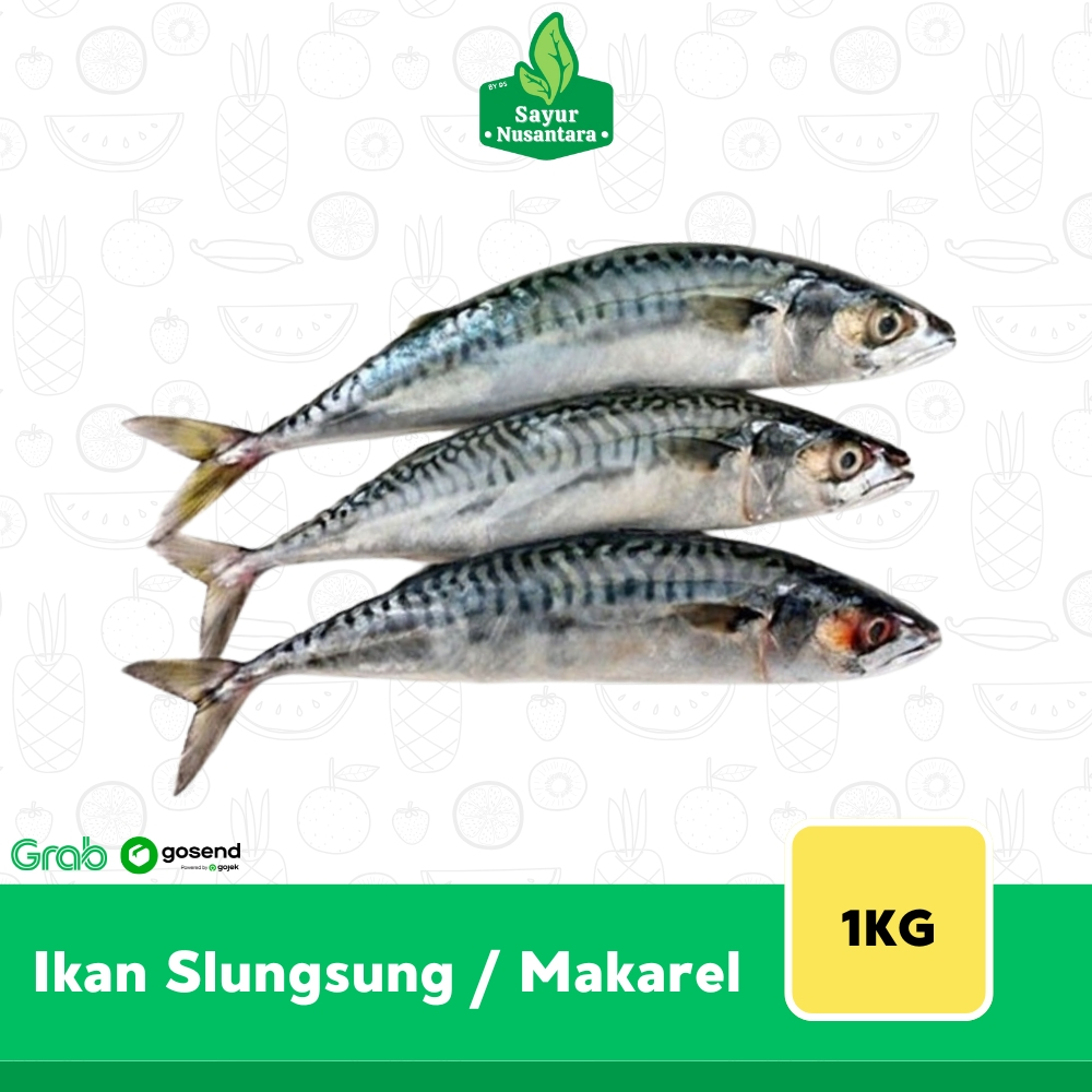 

Ikan Slungsung / Makarel 1 Kg - Sayur Nusantara