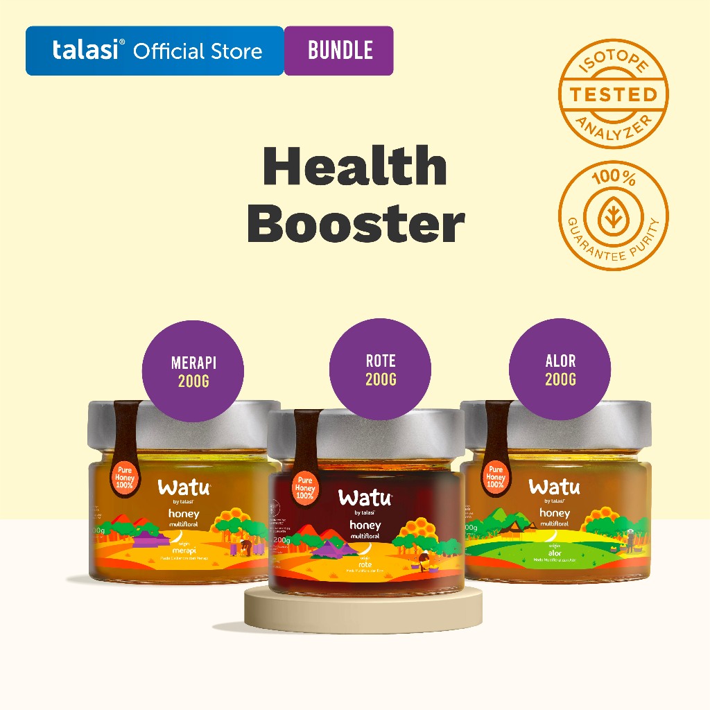 

Watu Honey - Health Booster Bundling 200gr