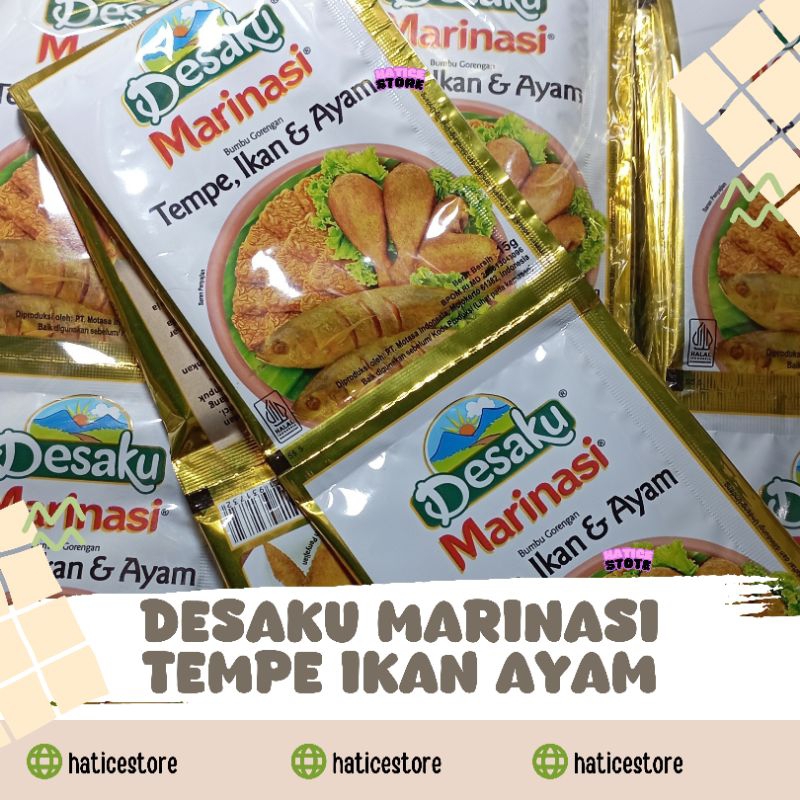 DESAKU MARINASI TEMPE IKAN AYAM