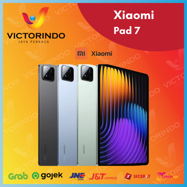 Xiaomi Pad 7 Tablet ( Ram 8GB + Rom 256GB ) | Snapdragon 7+ Gen 3 | Layar 11.2 3.2K 144Hz Dolby Visi
