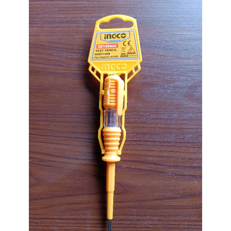 Tespen tes pencil untuk mengetes arus listrik ingco