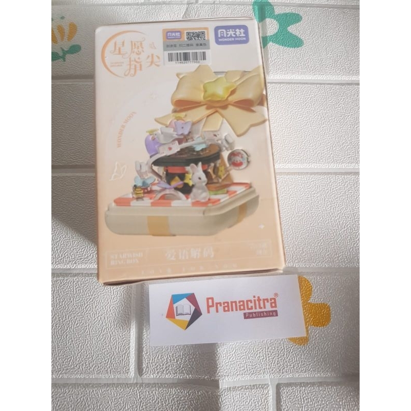 Star Wish Ring Box - Box cincin - 3D Puzzle Block - Lego