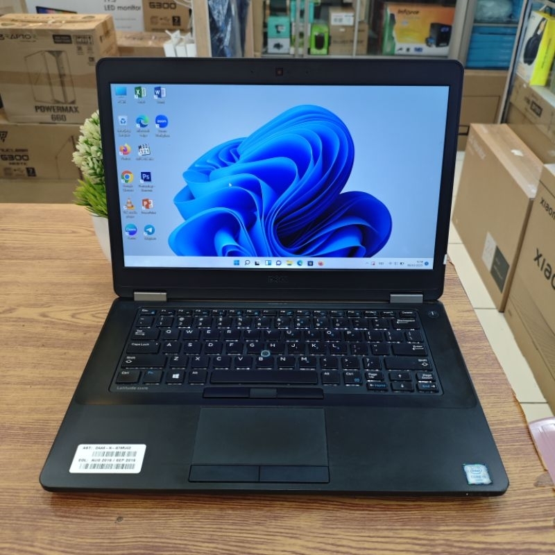 Laptop Bekas Core i5 / RAM 8GB / 14INCH FHD IPS / DELL 7470
